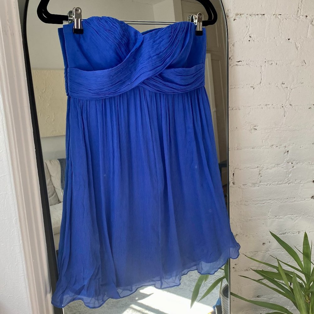 J.Crew Taryn Silk Chiffon Dress - Sz 4